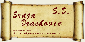 Srđa Drašković vizit kartica